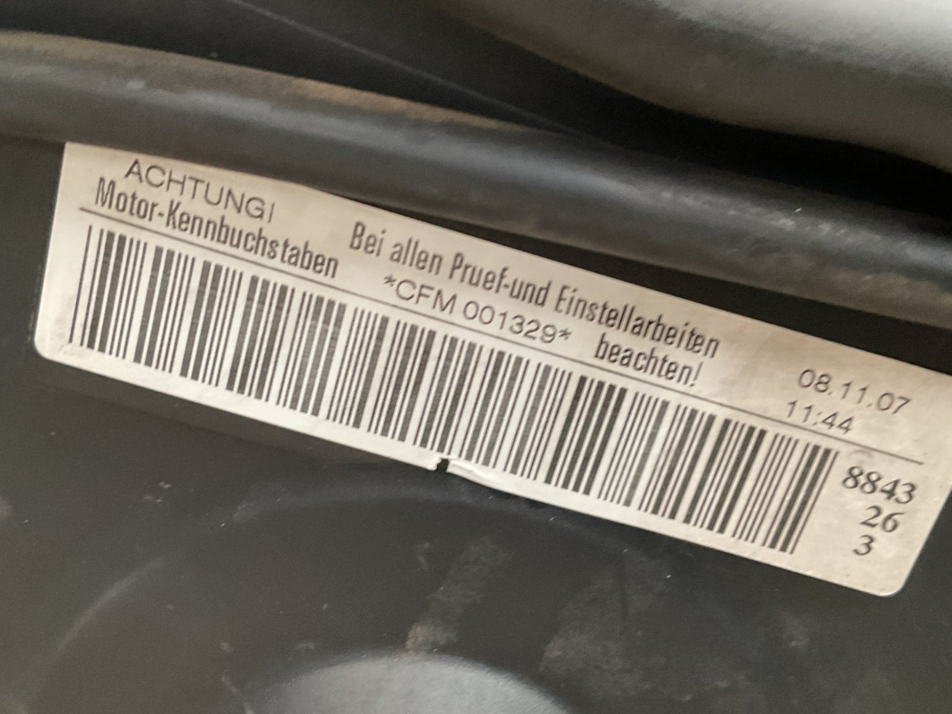 Motor Audi VW CFM 1.8T - CFM