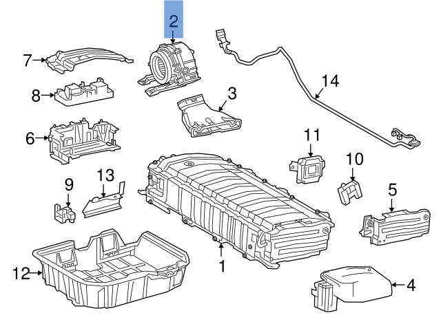 Motor calefaccion C - HR Prius IV Corolla 12 - G923047080