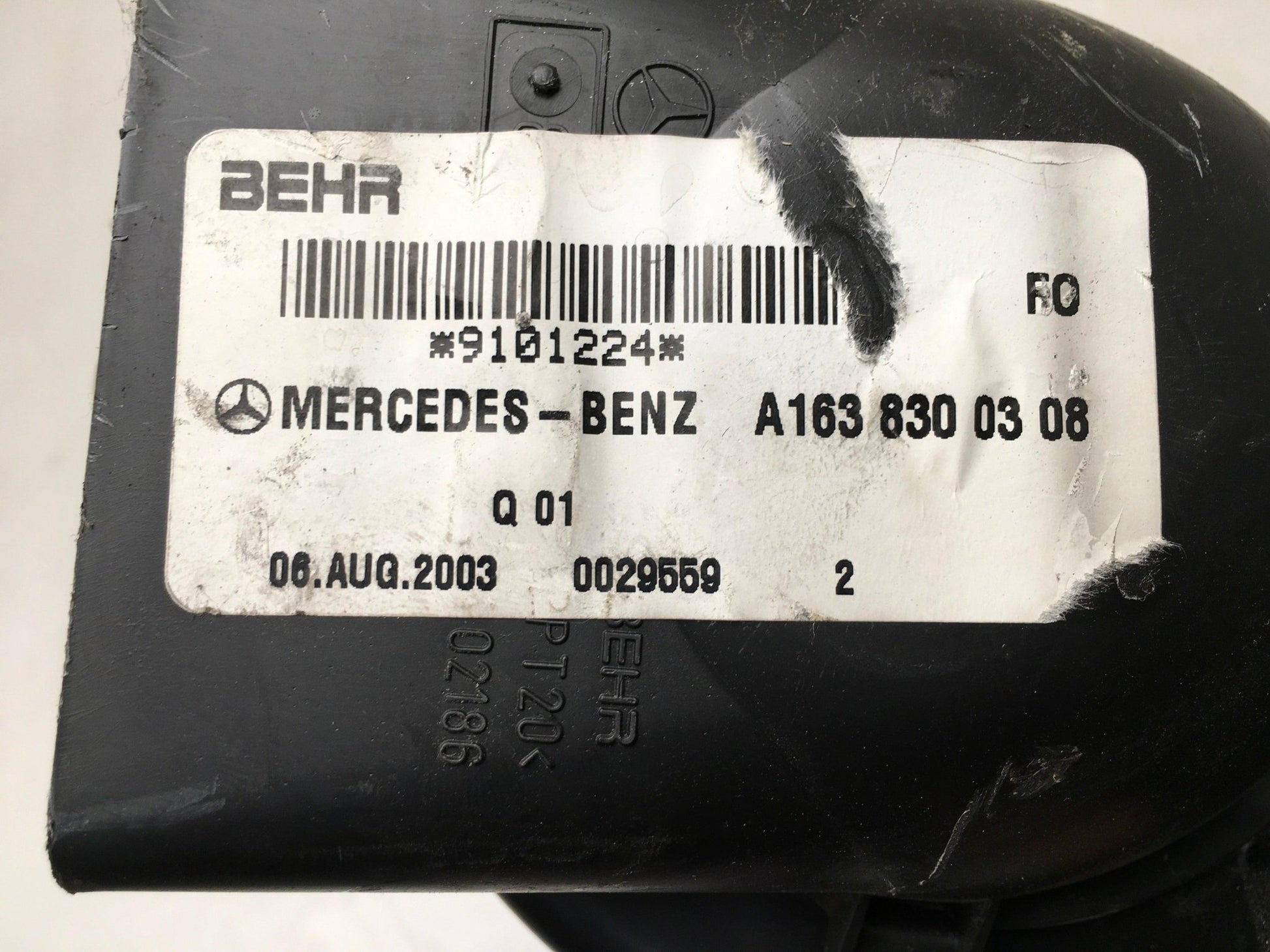 Motor calefaccion Mercedes ML W163 - A1638300308