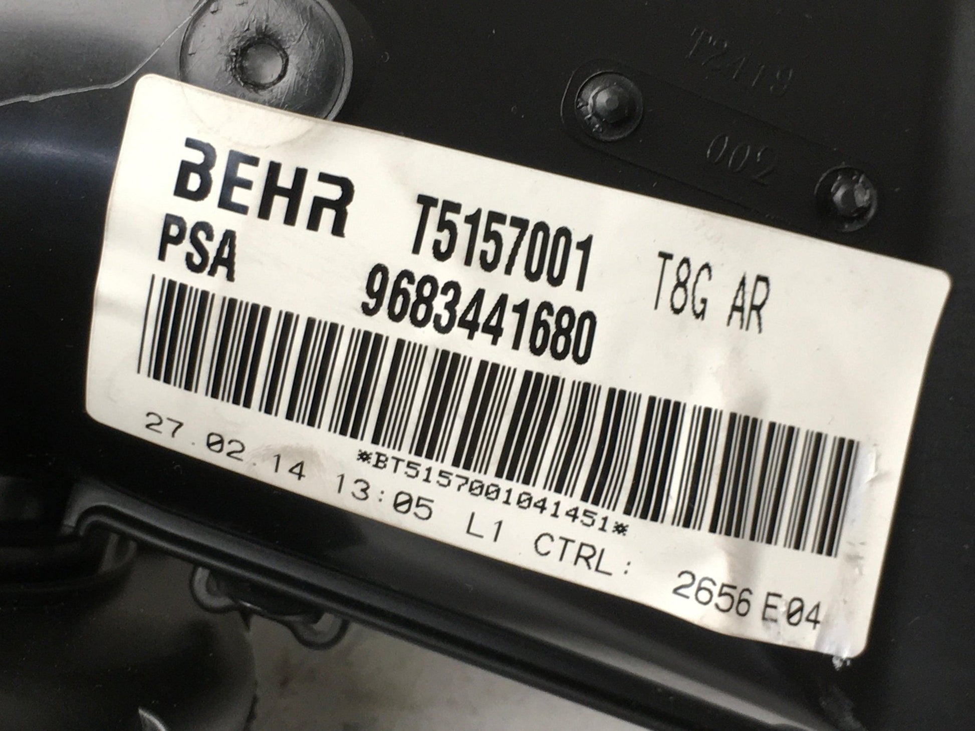 Motor Calefaccion Peugeot 5008 I - 9683441680