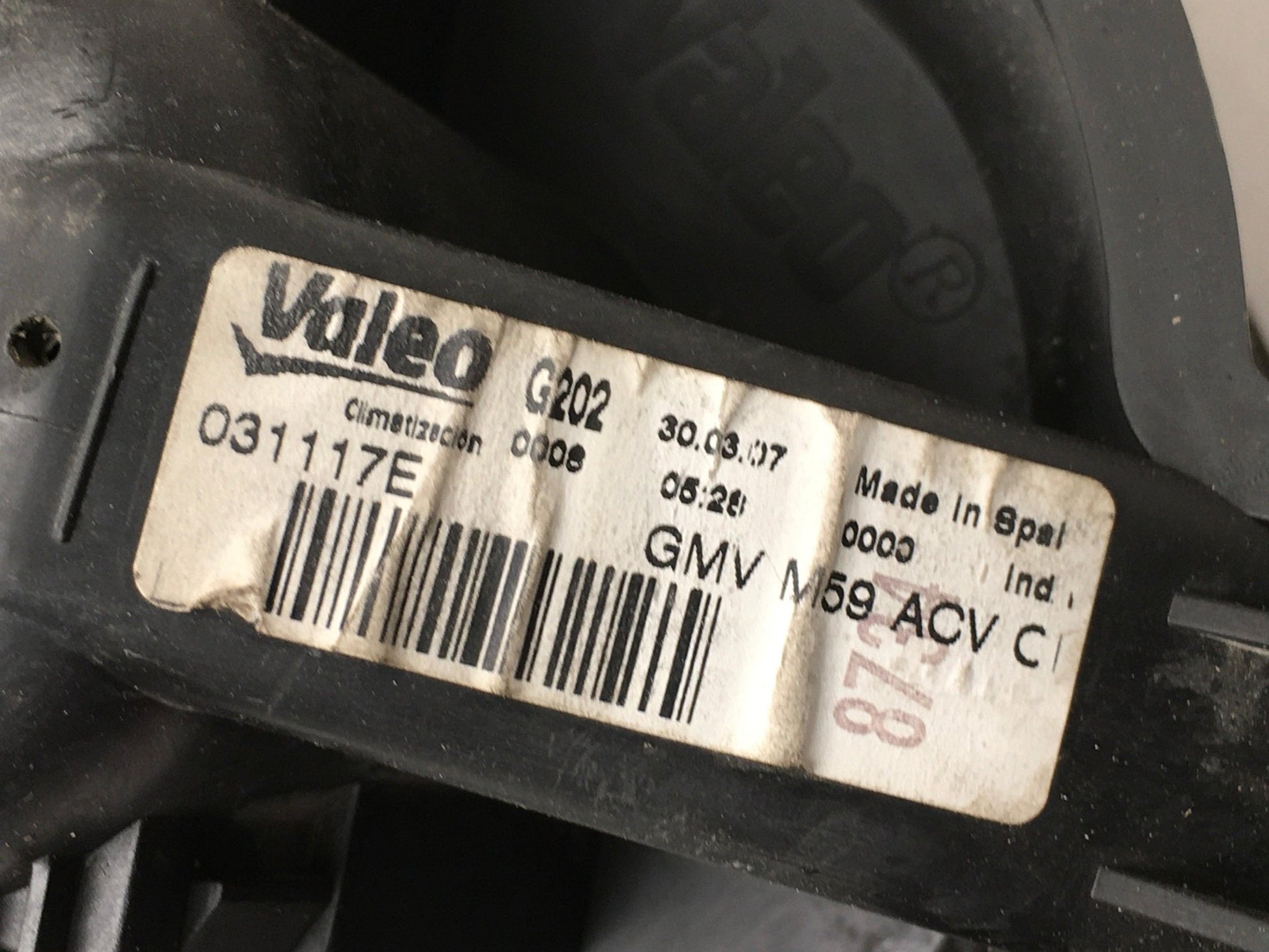 Motor calefaccion Peugeot Partner I - 031117E