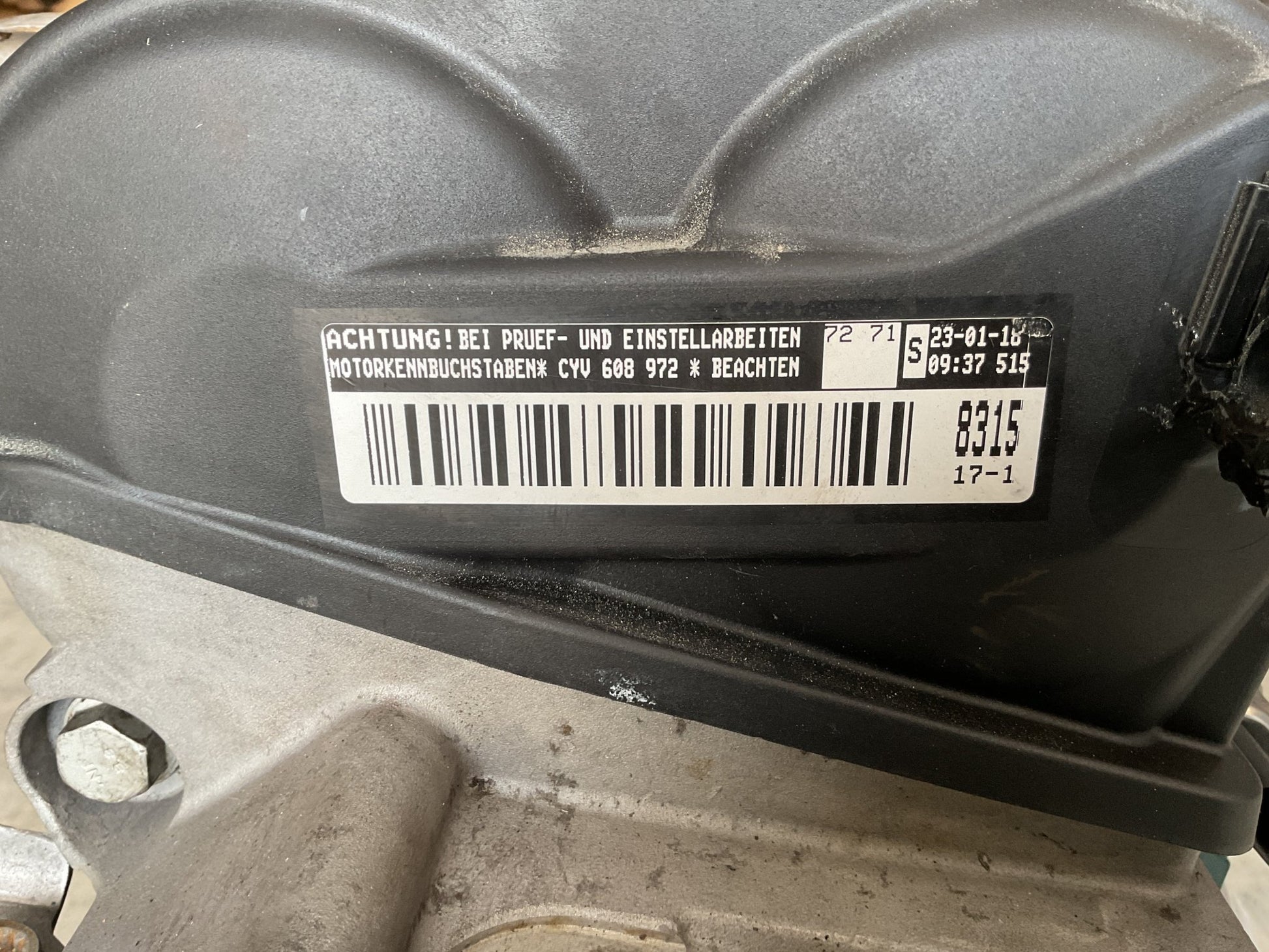 Motor CYV VW 1.2TSI - CYV