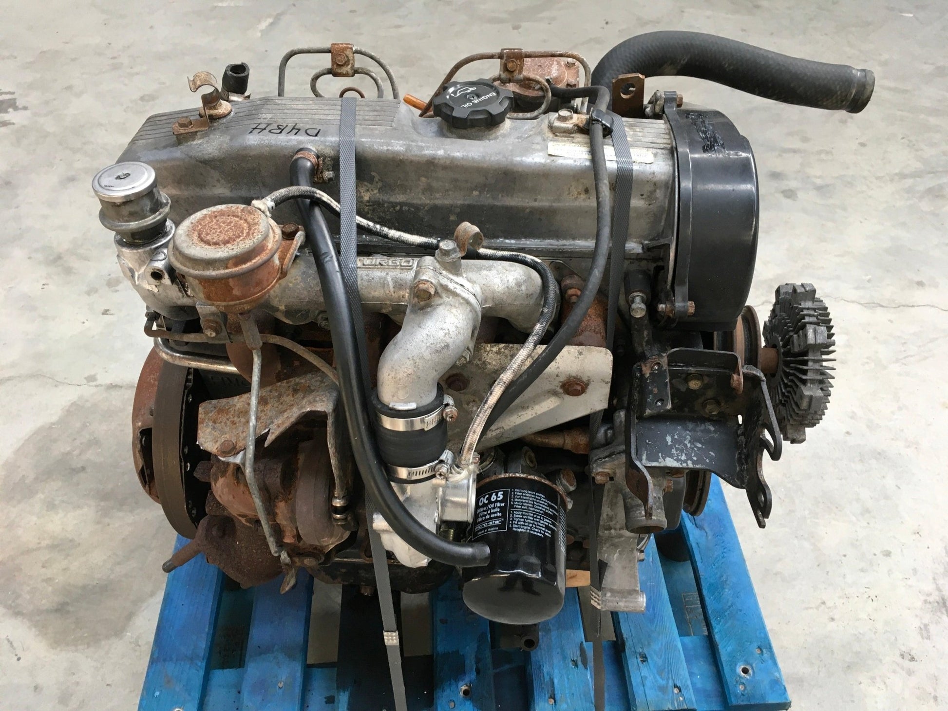Motor D4BH Hyundai 2.5 - D4BH