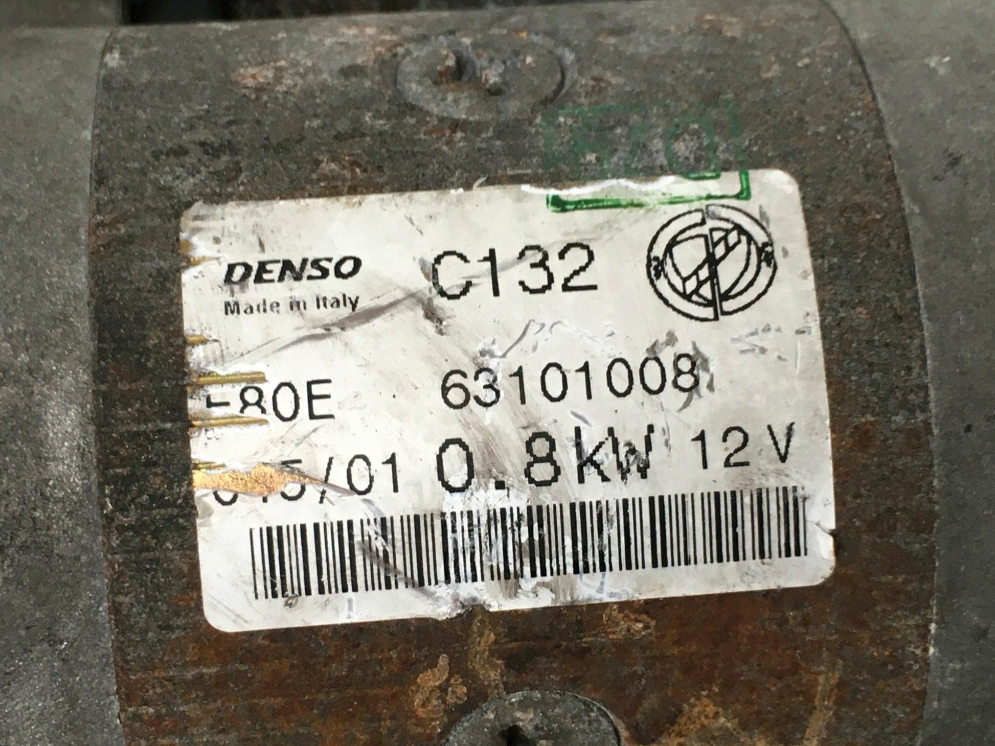 Motor de arranque fiat 63101008 - 63101008_