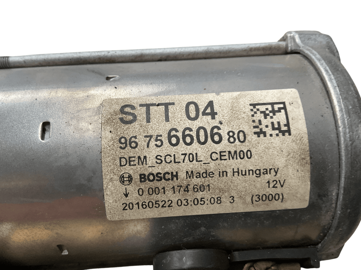 Motor de arranque PSA 675660680 - 9675660680 _