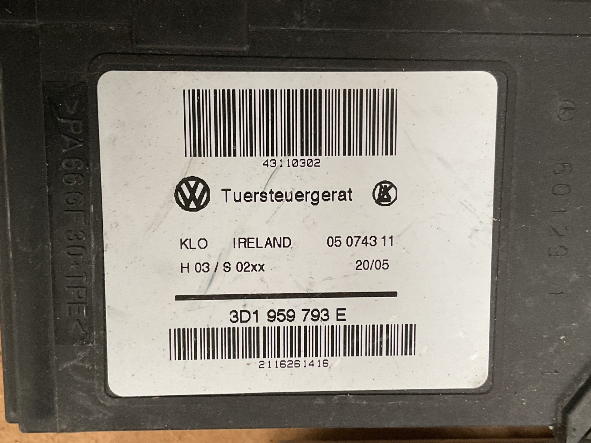 Motor Elevalunas de VW Touareg 03-10 - 3D1959793E