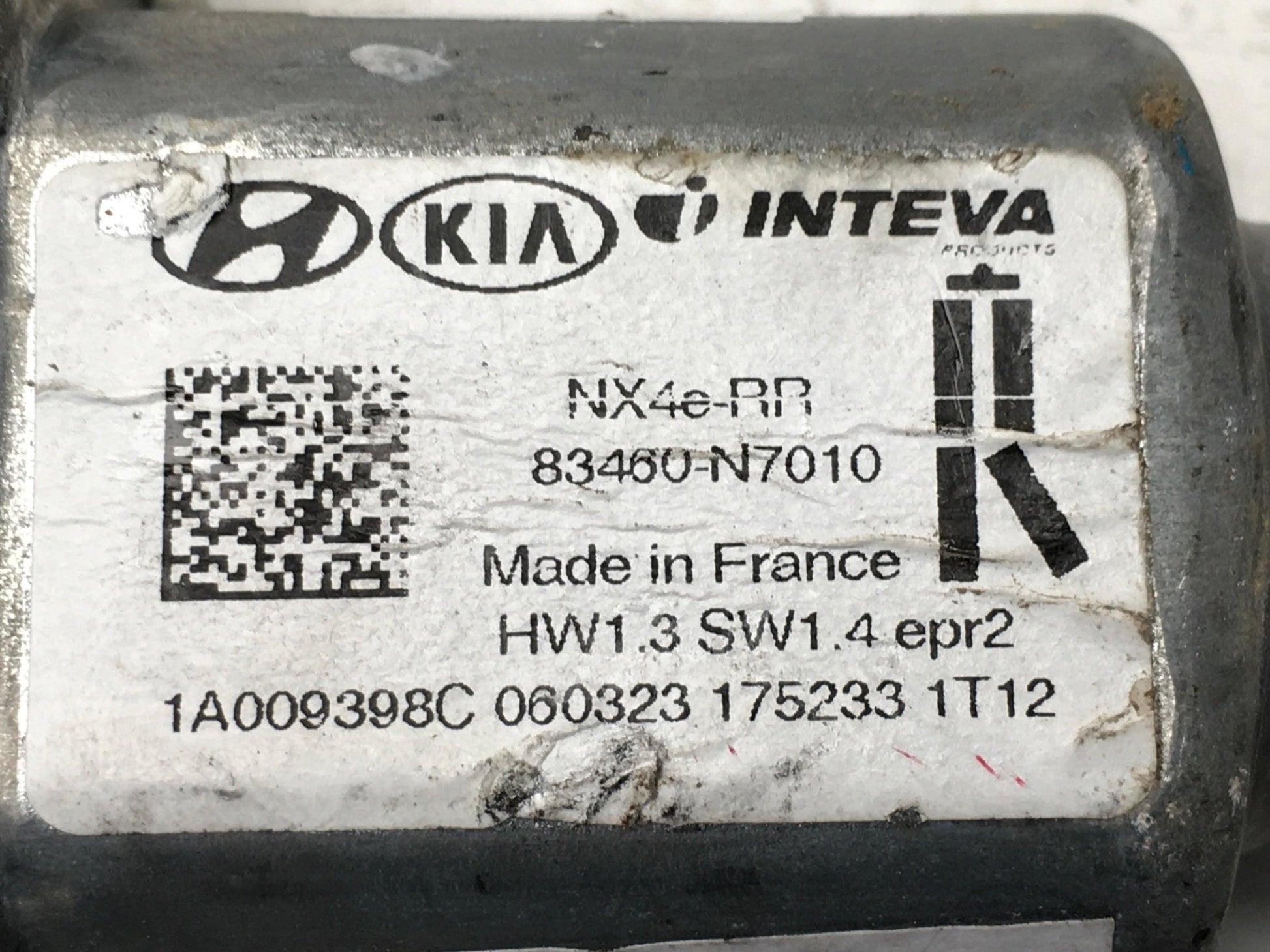 Motor elevalunas tra dcho Hyundai Tucson IV - 83460N7010