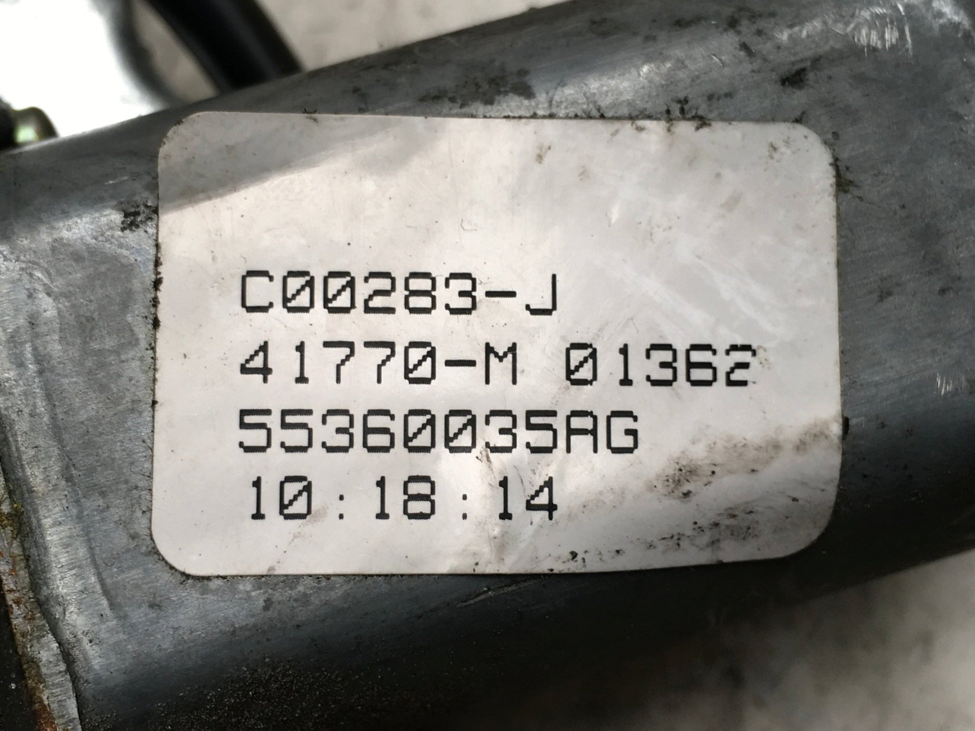 Motor Elevalunas tra izq Jeep Cherokee III KJ - 55360035AG