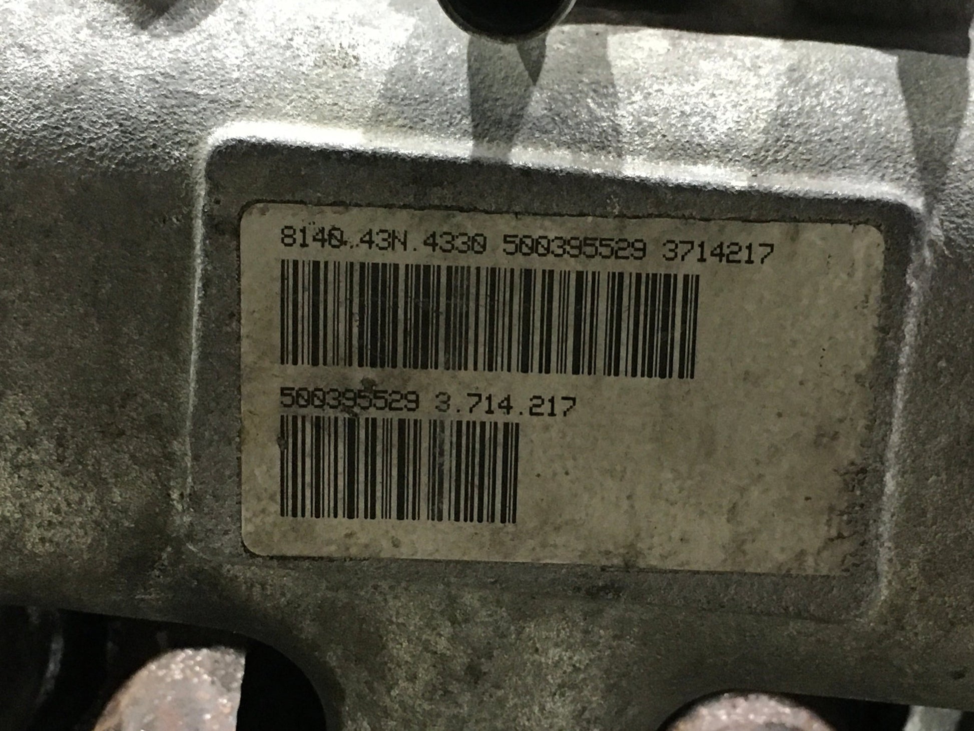 Motor Iveco 2.8 814043N - 814043N