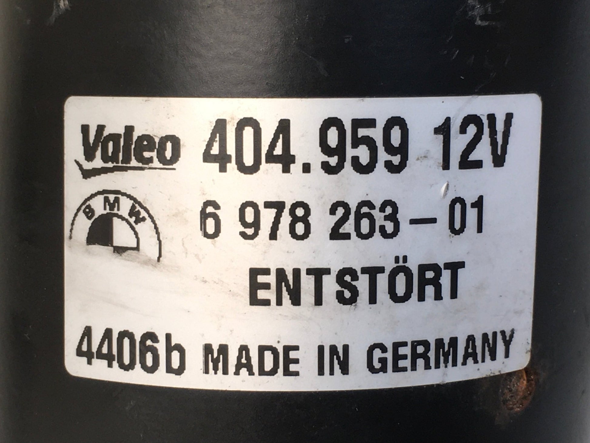 Motor Limpia Del BMW 3 E90 - 6978263