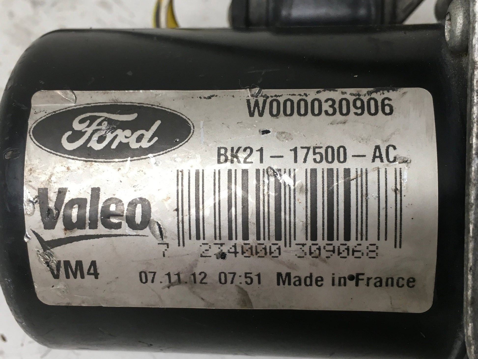 Motor Limpia del dcho Ford Transit Custom - BK2117500AC