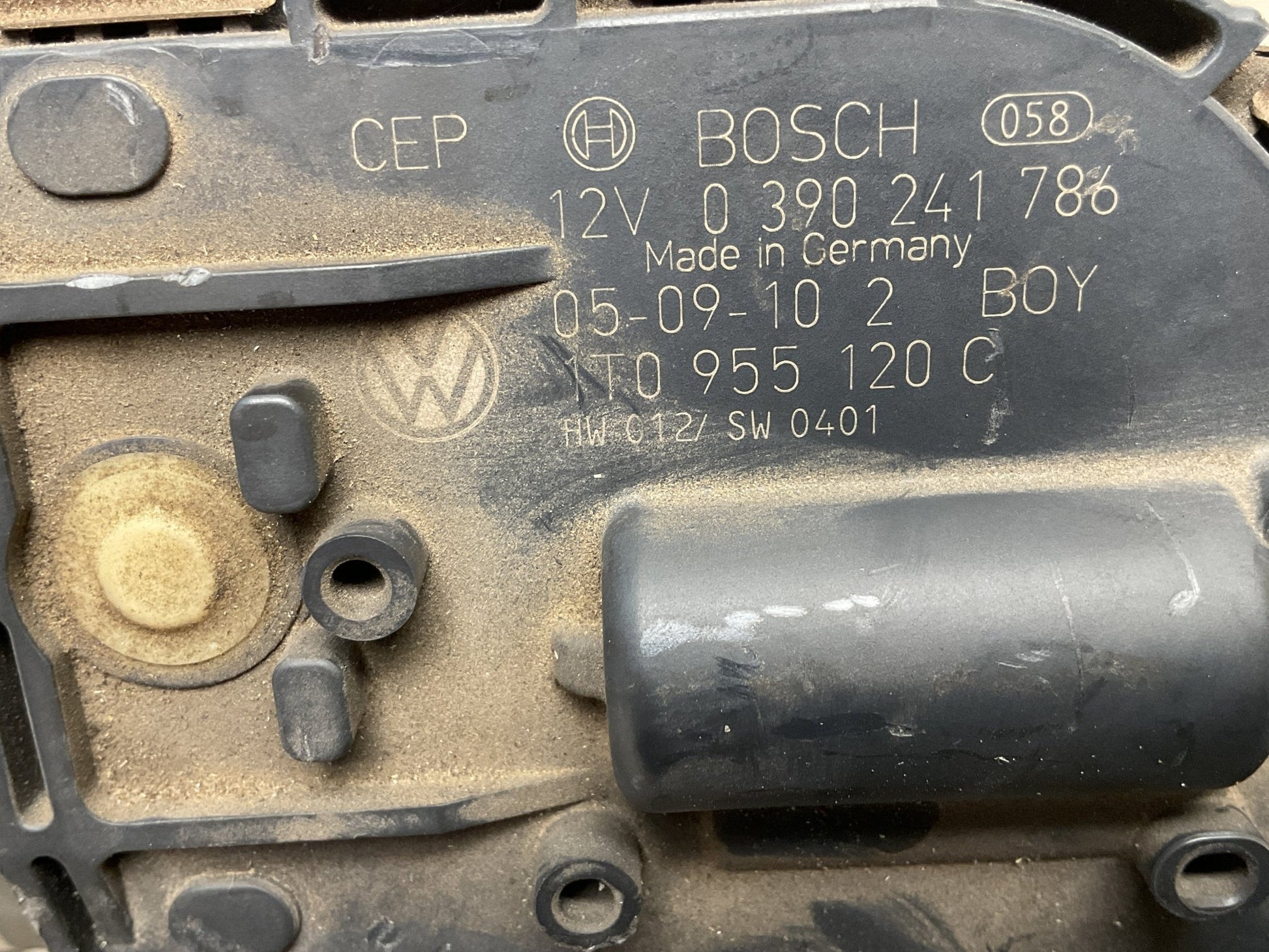 Motor Limpia del dcho VW Touran 2003 - 2015 - 1T0955120C