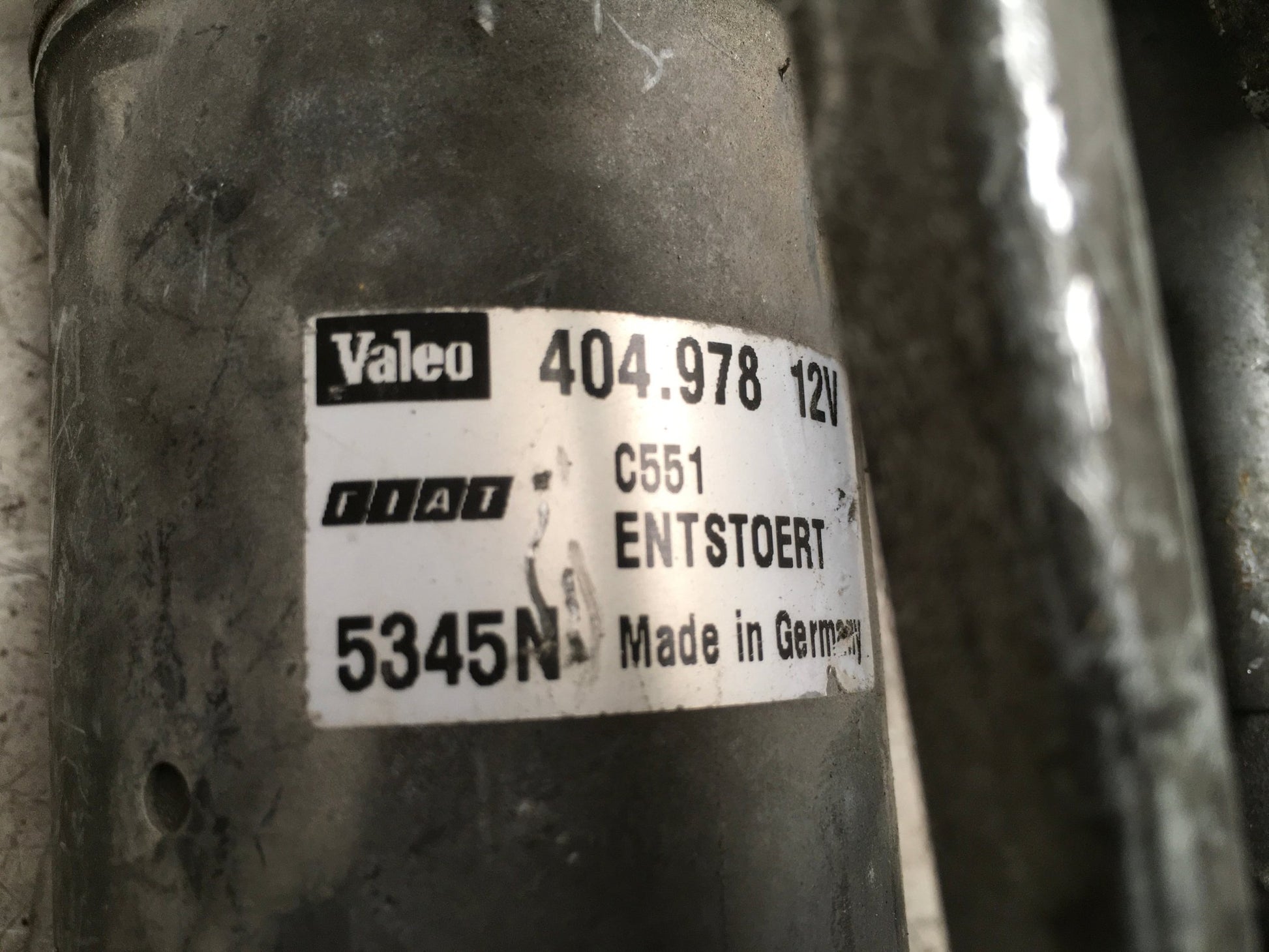 Motor Limpia Del Fiat GR Punto III 199 - 404978