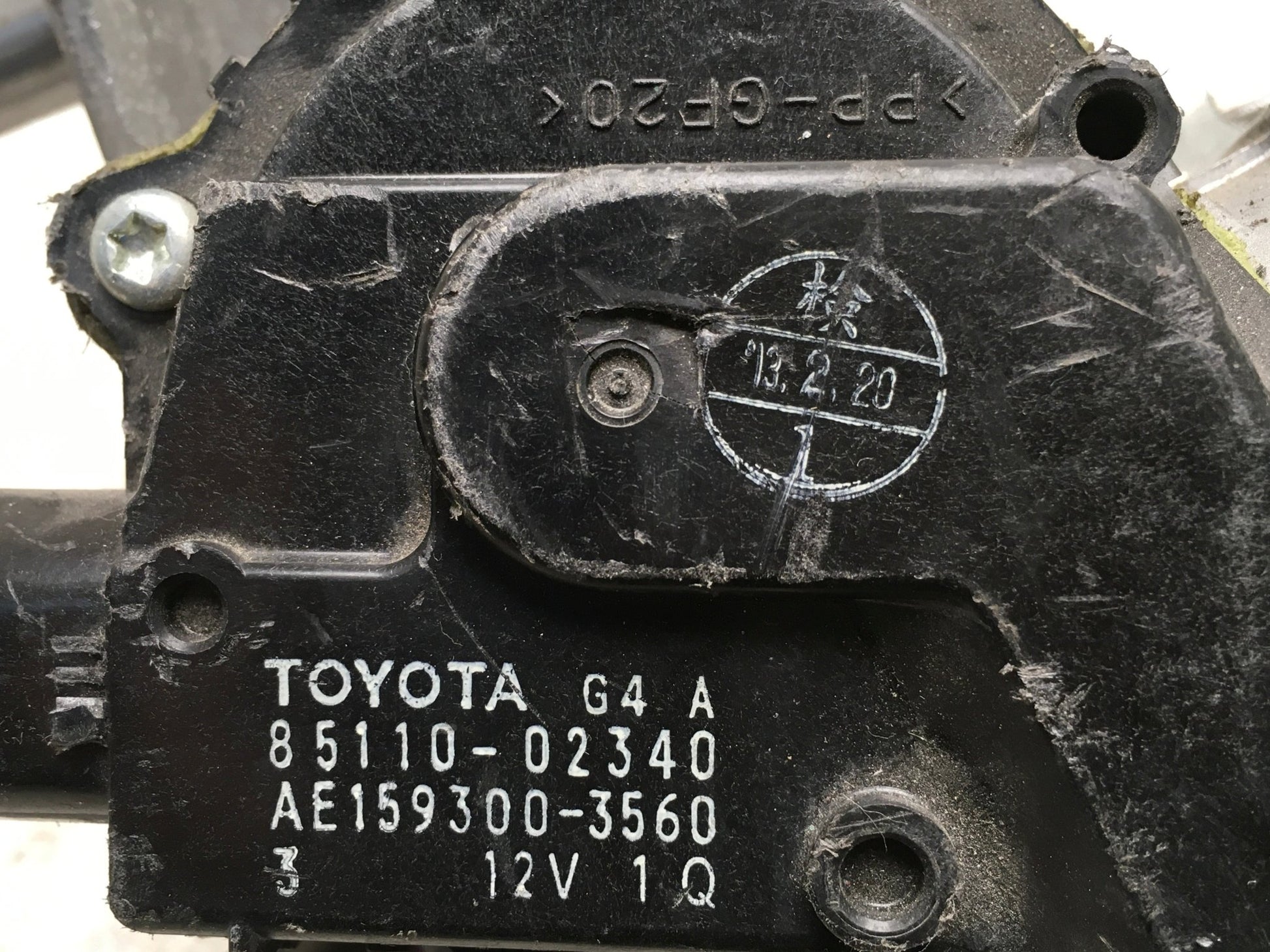 Motor Limpia Del Toyota Auris E18 - 8511002340