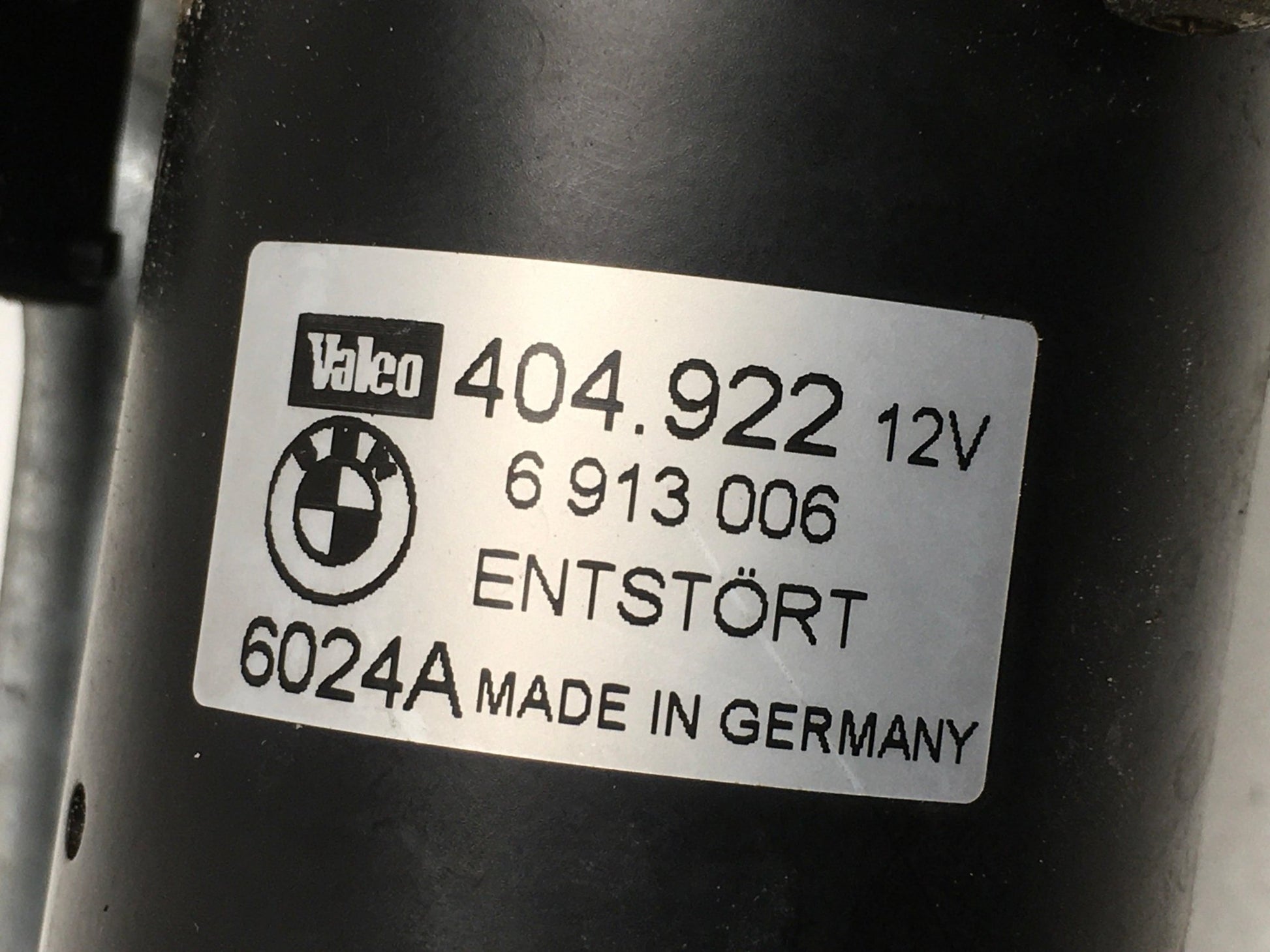 Motor limpia delantero BMW X5 E53 - 6913006