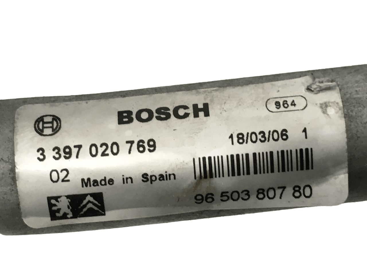 Motor limpia delantero Peugeot 207 - 9650380780