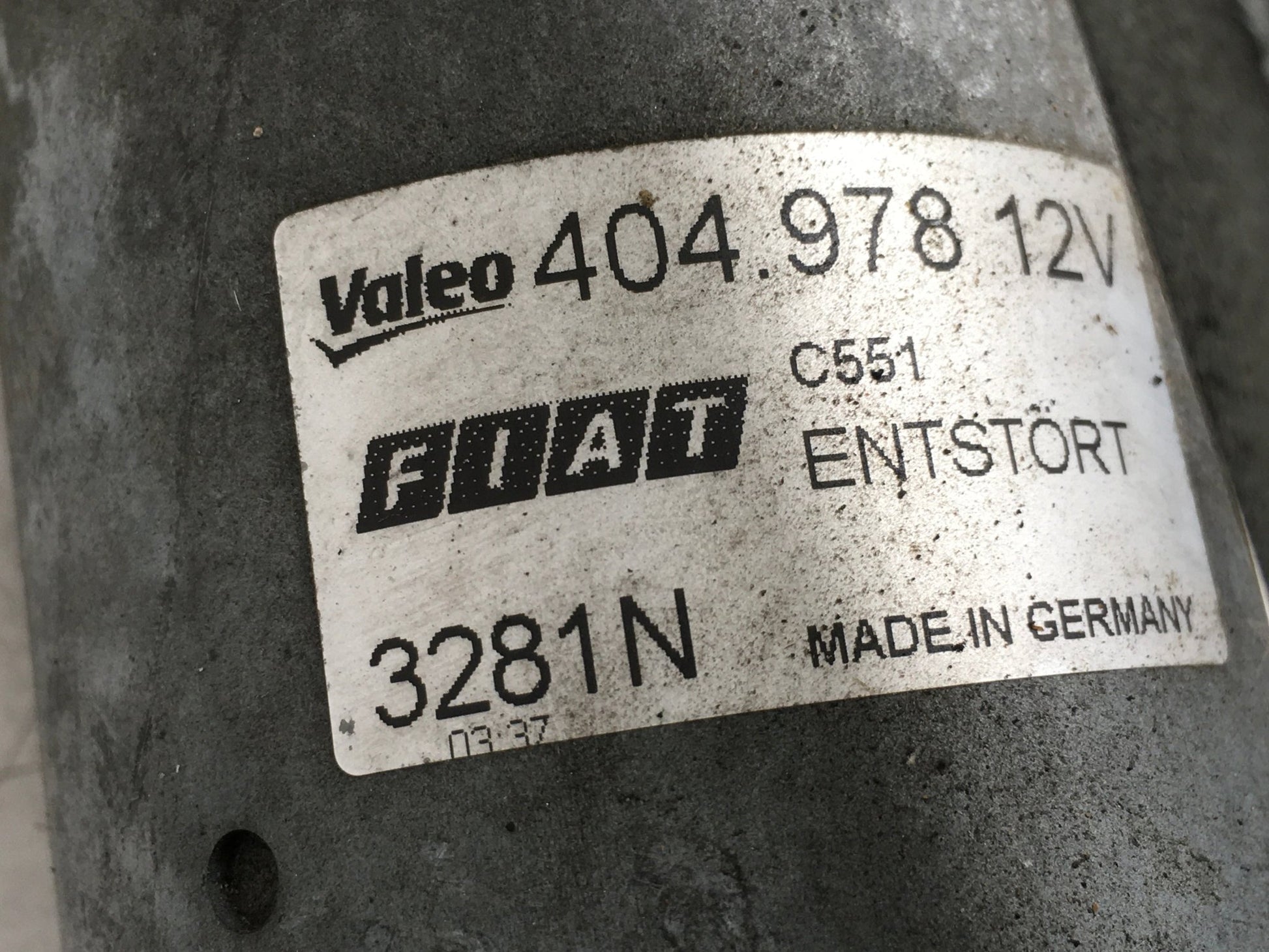 Motor Limpia Fiat Grande Punto 199 - 51881061