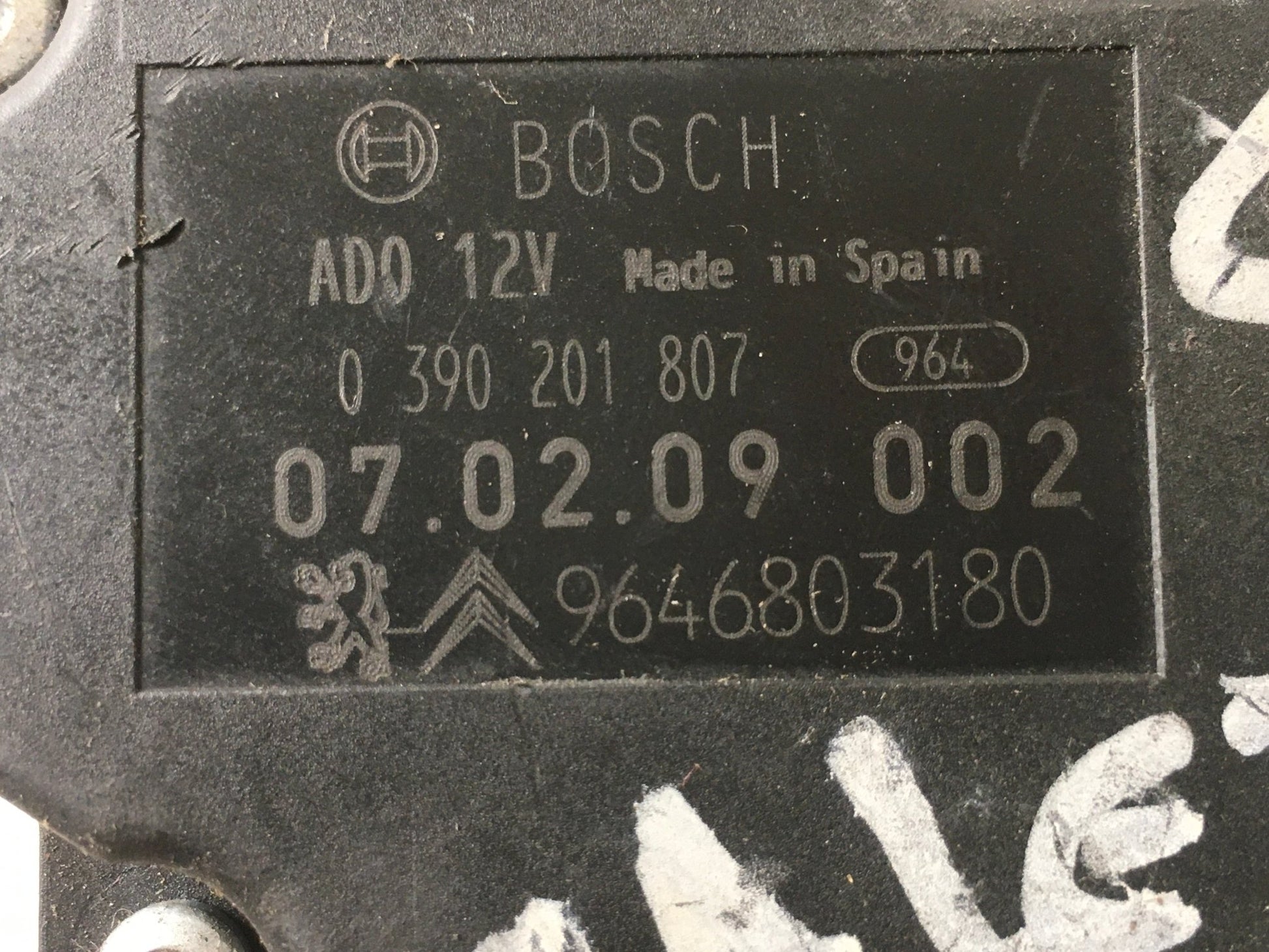 Motor Limpia Trasero Citroen C4 I LC - 9646803180