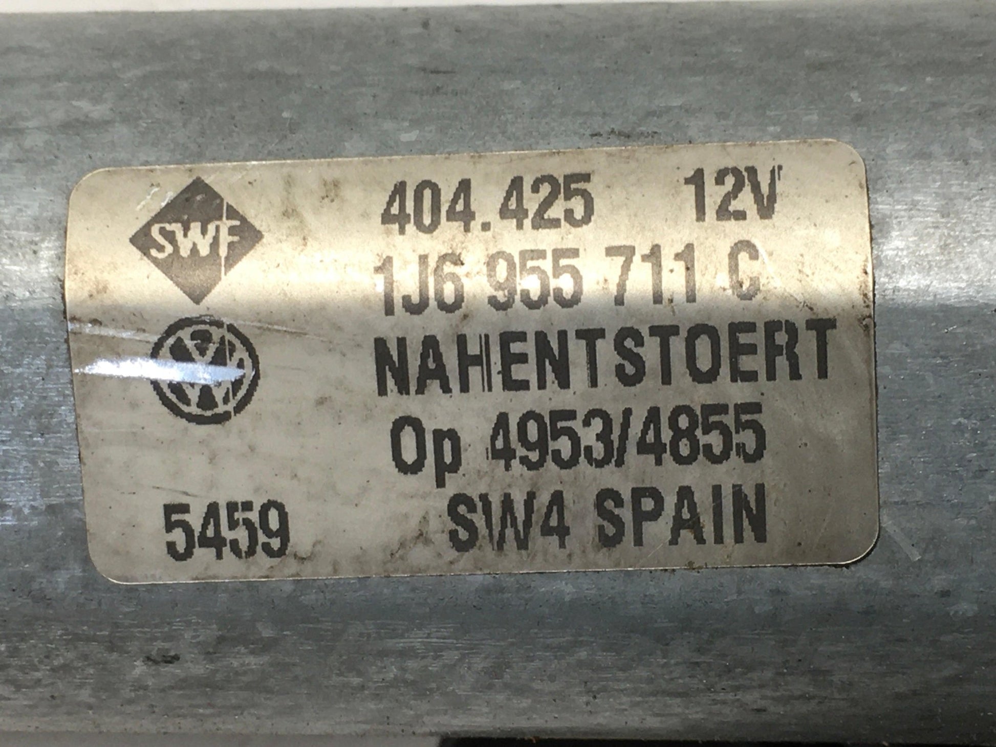 Motor limpia trasero VW 1J6955711C - 1J6955711C