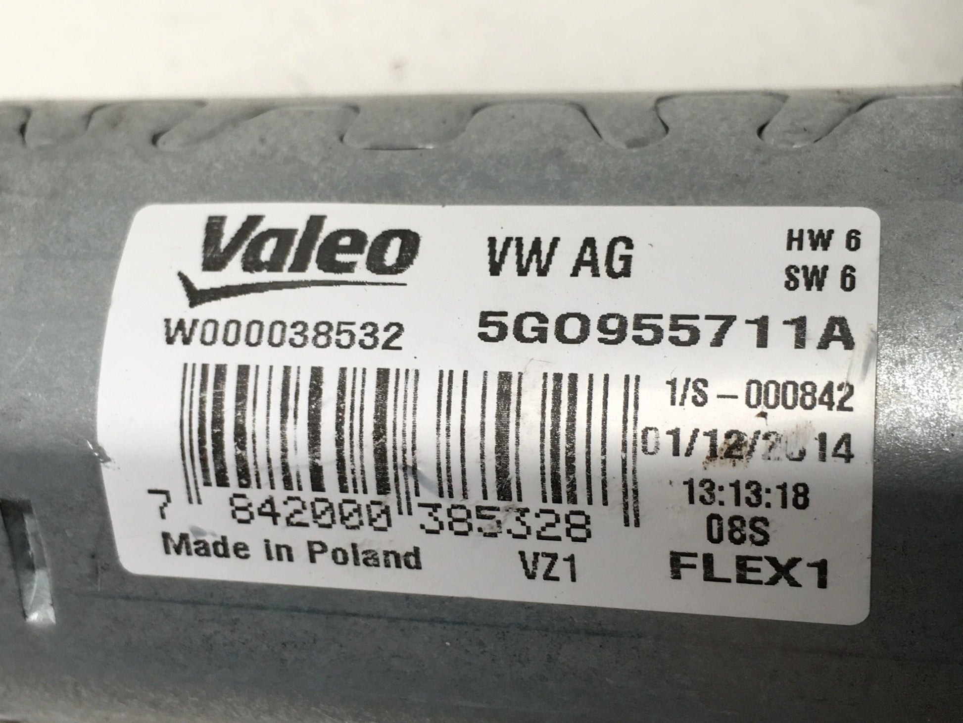 Motor limpiaparabirsas VW 5G0955711A - 5G0955711A