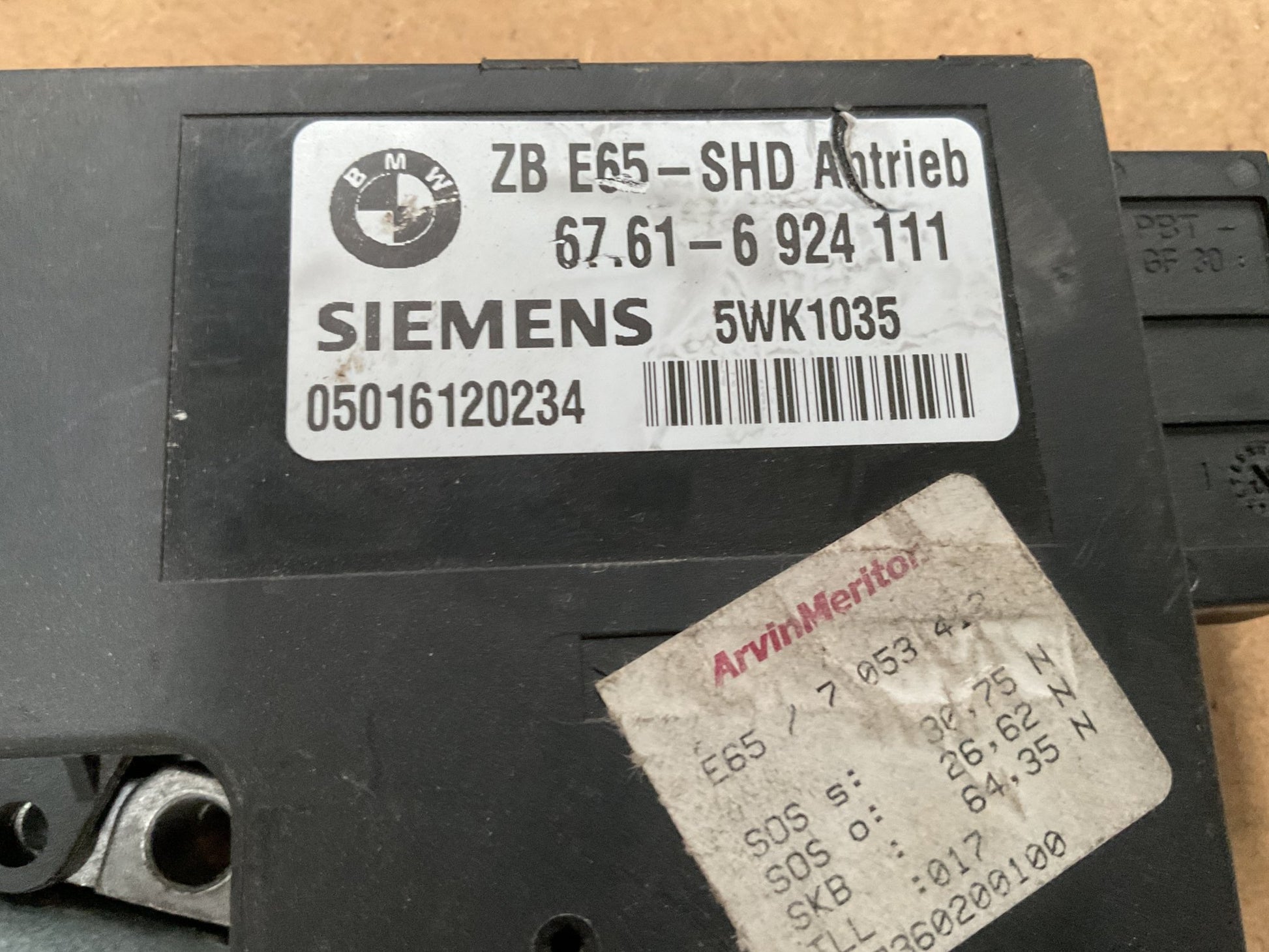 Motor Techo BMW Serie 7 94-01 - 67616924111