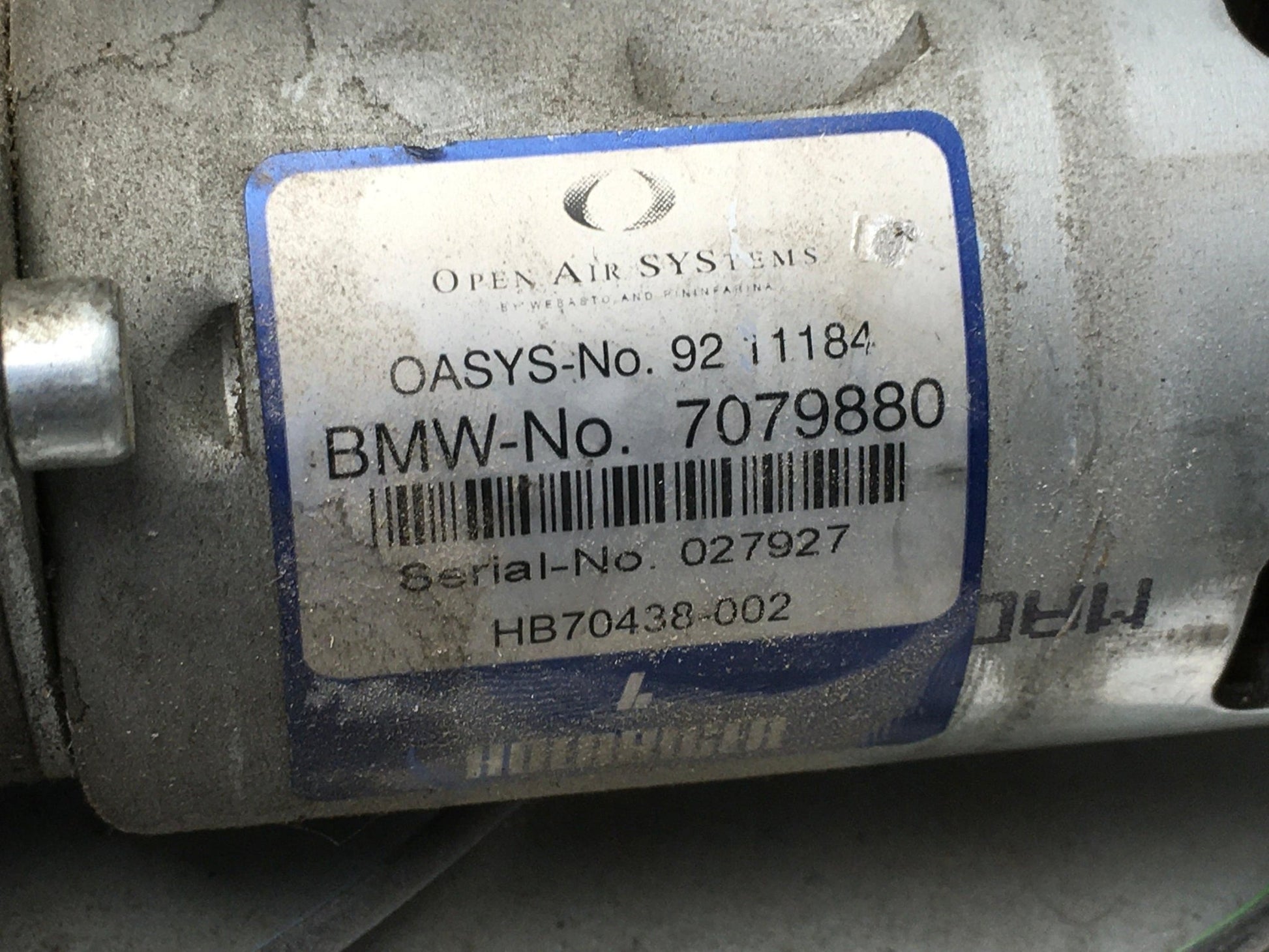 Motor Techo Mini R52 - 7079880