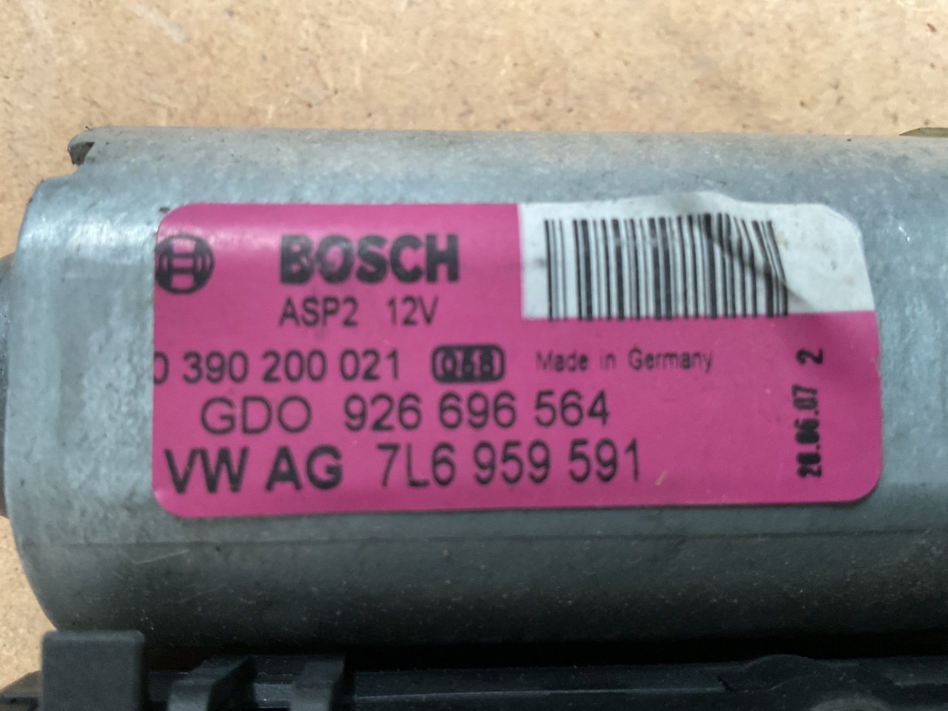 Motor Techo VW Tourareg 03-10 - 67616924111