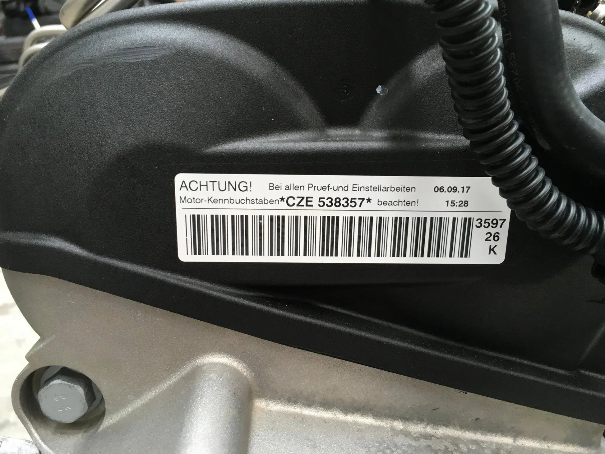 Motor Volkswagen 1.4 tsi tfsi 150cv CZE