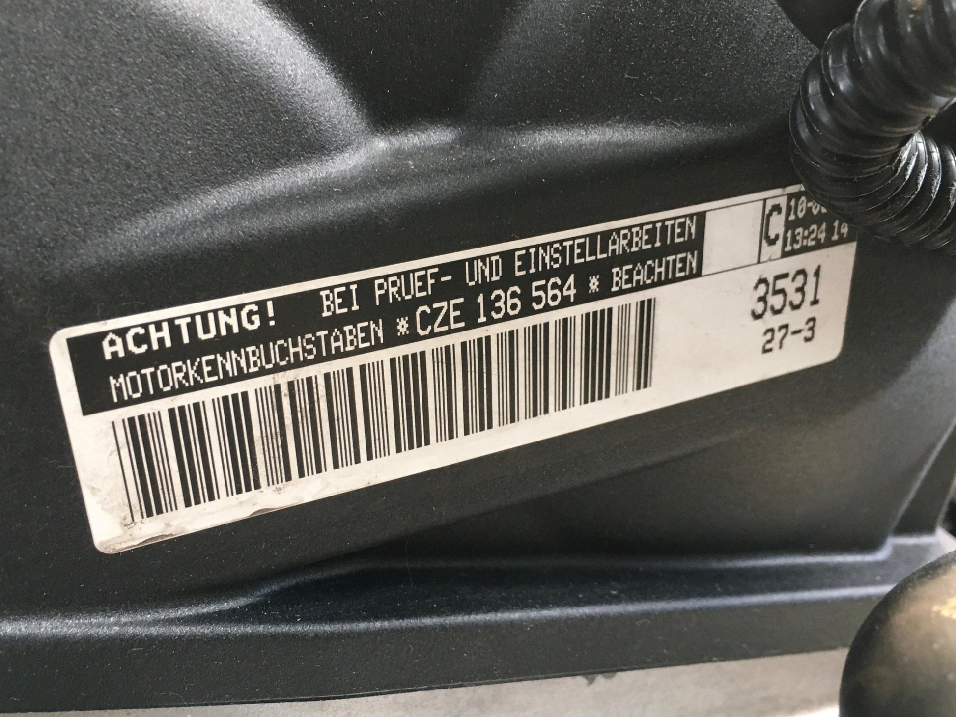 Motor VW 1.4 TSI CZE - CZE _