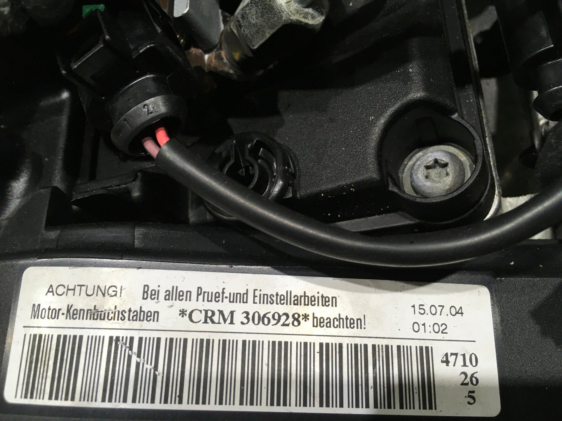 Motor VW CRM 2.0 TDI 150cv - CRM _