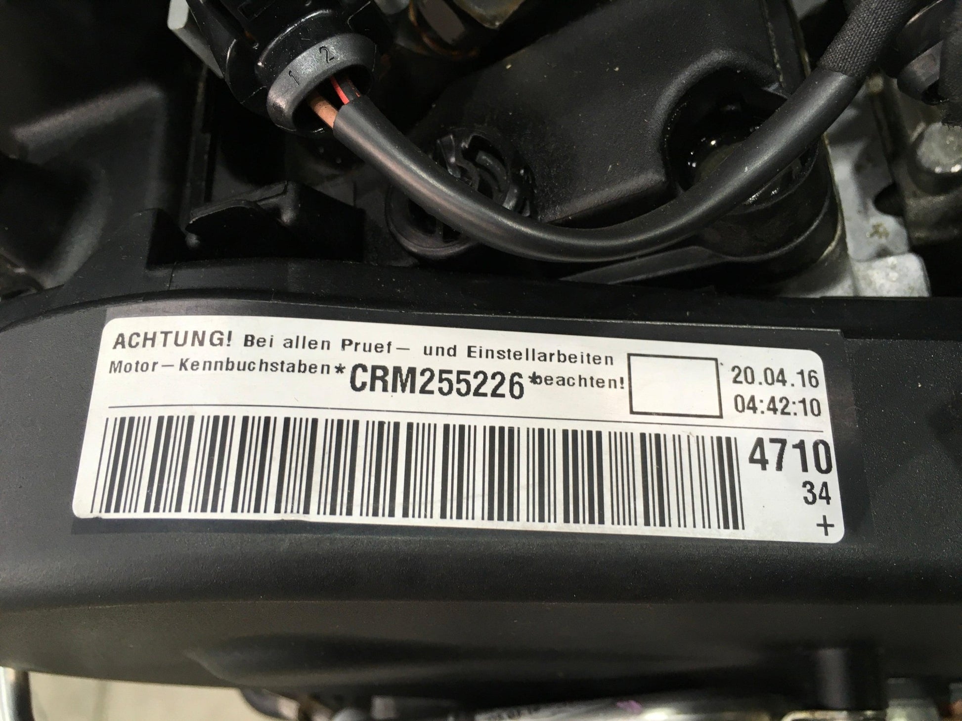 Motor VW CRM 2.0TDI - CRM_