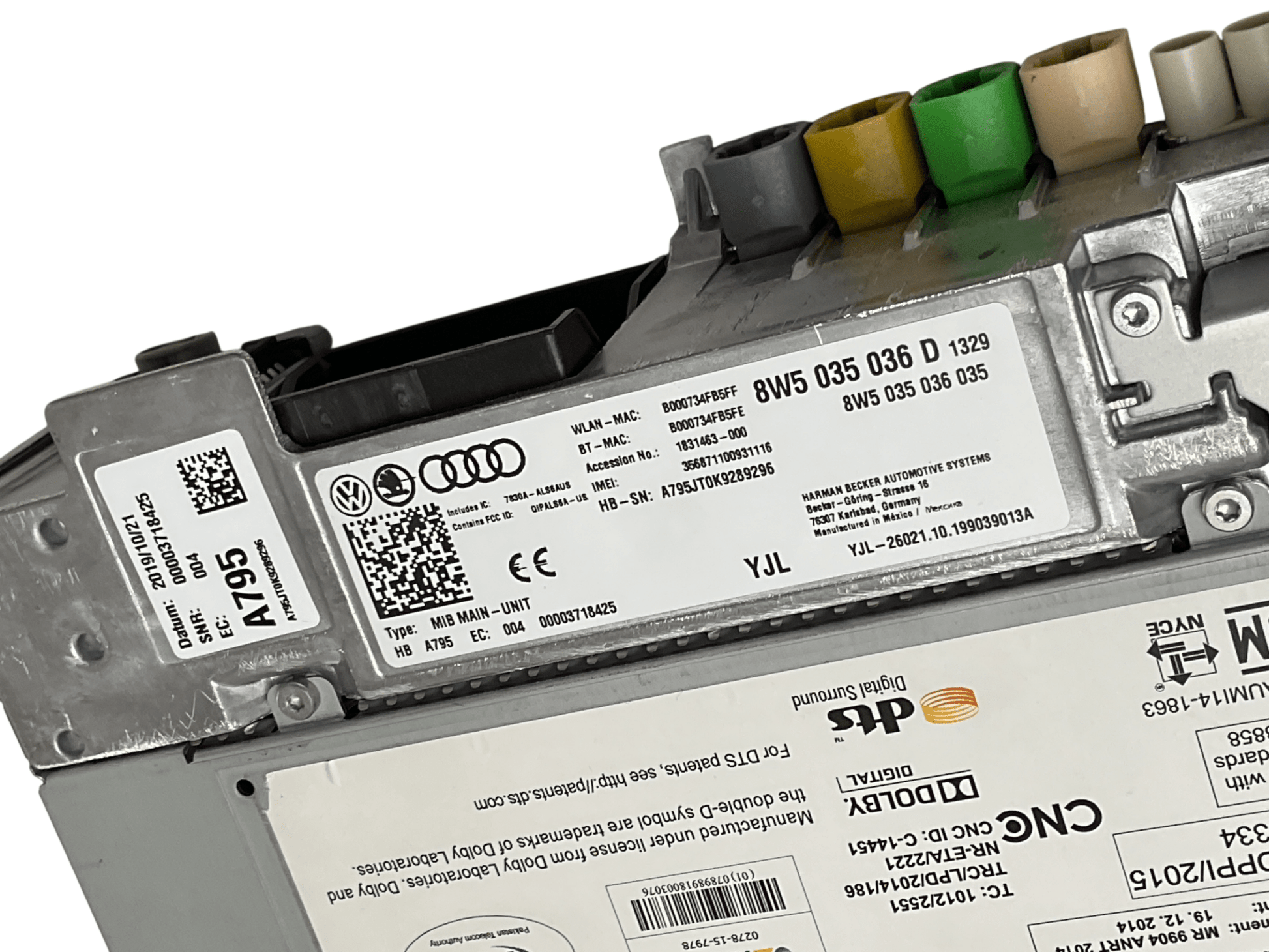 Navegacion GPS Audi Q5 17-25 - 8W5035036D