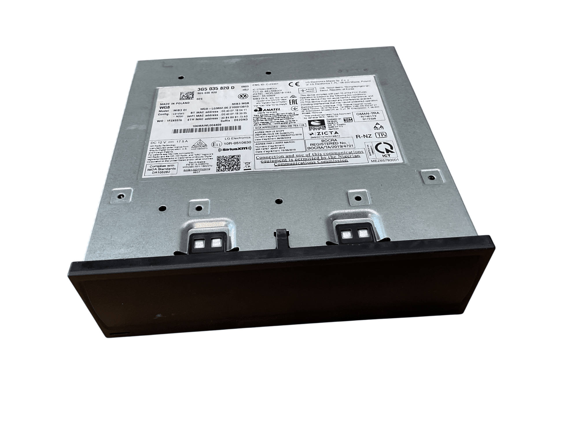Navegación GPS VW Polo VI AW1 17-25 - 3G5035820D