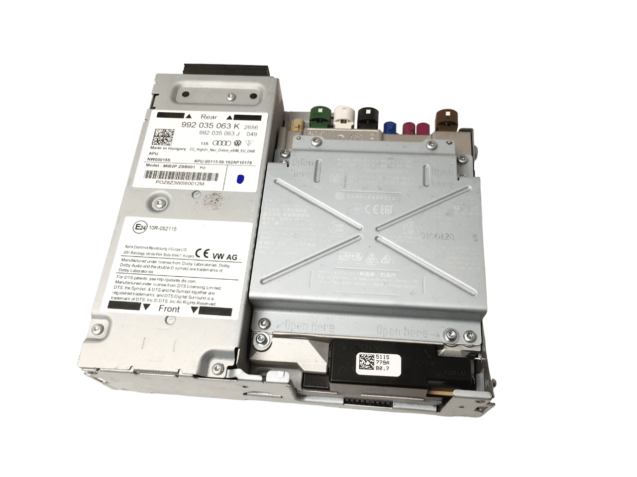 Navegación multimedia Porsche 992 - 992035063J