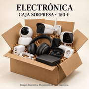 Caja devoluciones Amazon Electrónica · Productos nuevos · 150 €