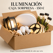 Caja devoluciones Amazon Iluminación · Productos nuevos · 150 €