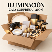 Caja devoluciones Amazon Iluminación · Productos nuevos · 200 €
