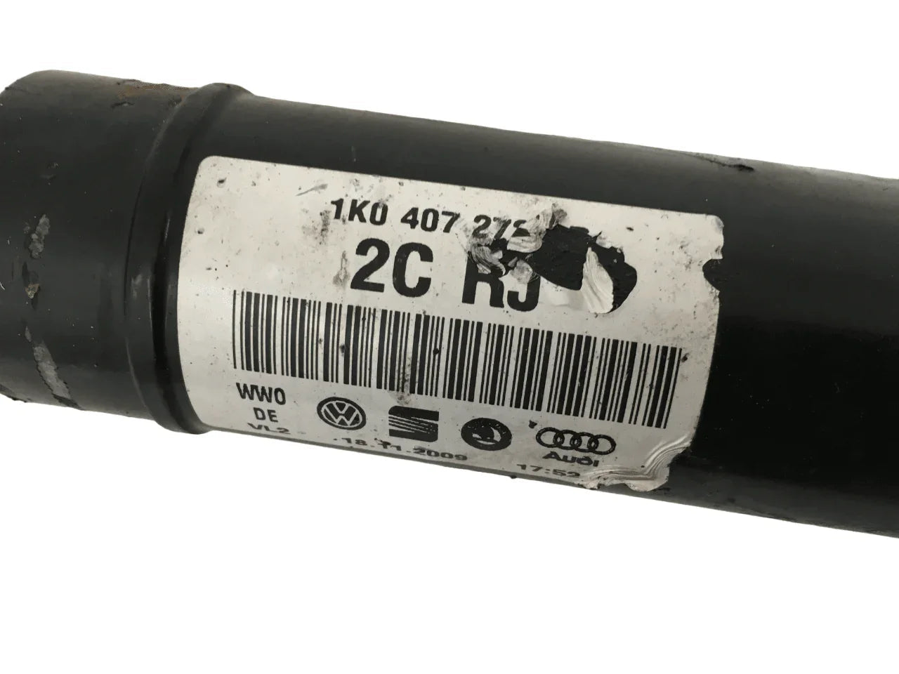 Palier delantero dcho VW 1K0407272BJ
