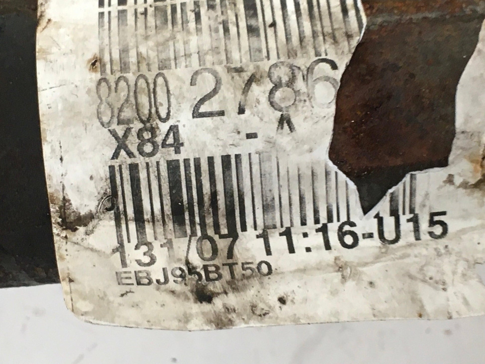 Palier delantero izquierdo Renault Megane II - 8200278602