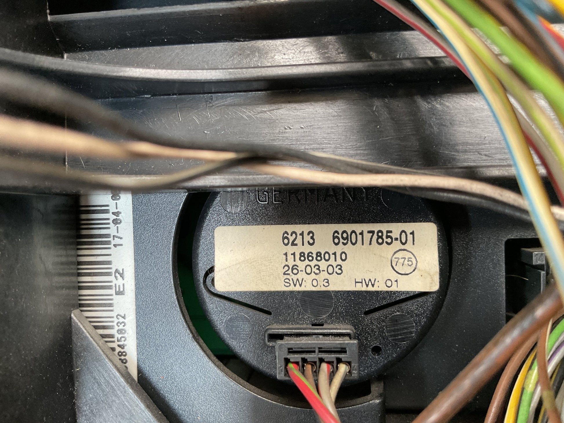 Panel AC/DSC Rover Ranger III 02-12 - 62136901785