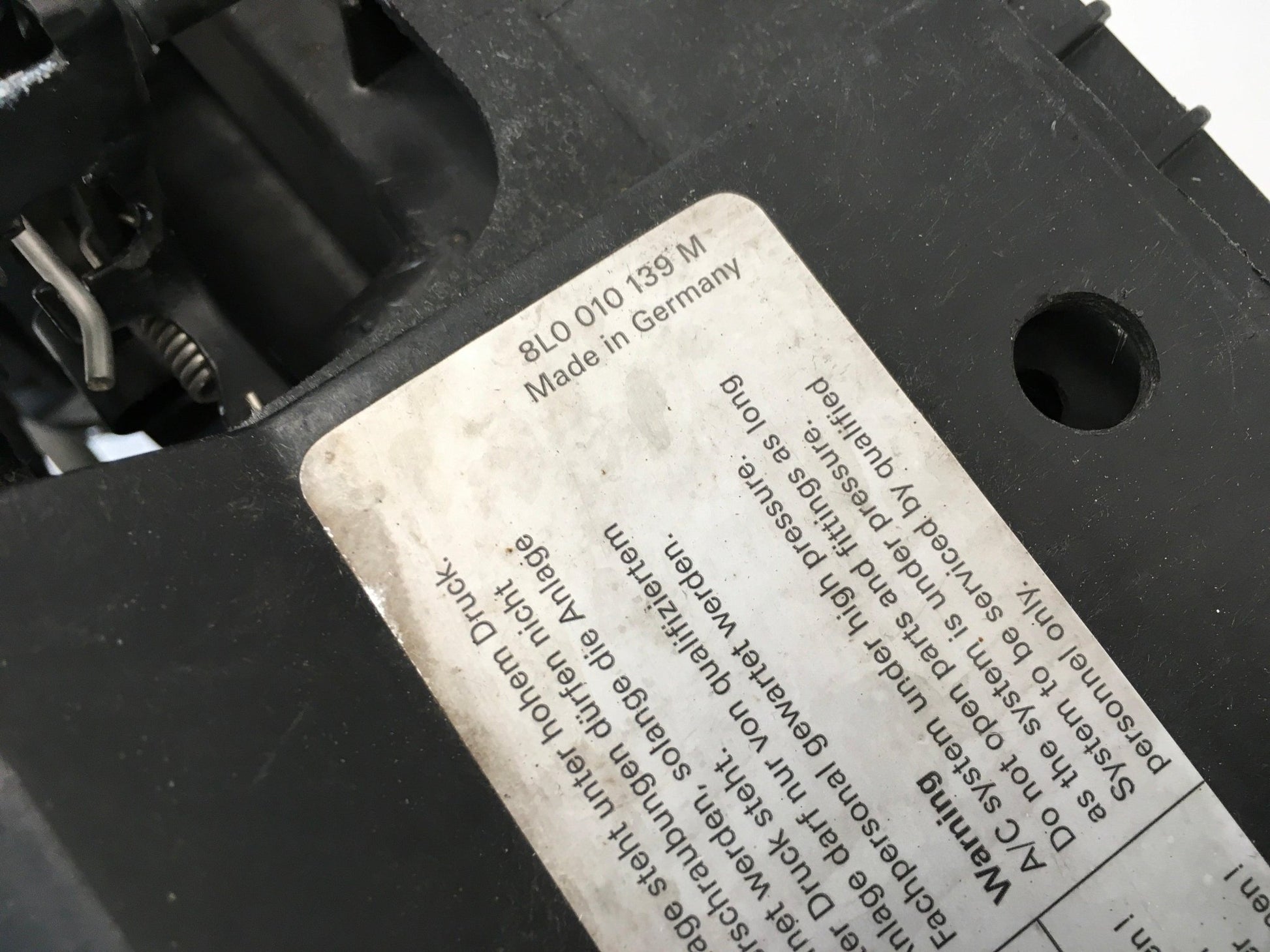 Panel frontal Audi A3 8L - 8L0010139M