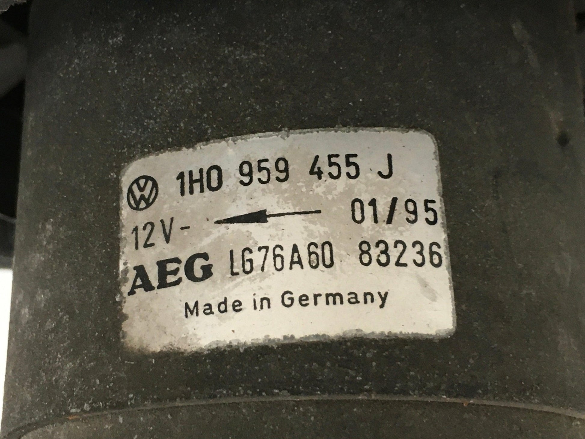 Panel frontal completo VW Golf III - 1H0959455J_