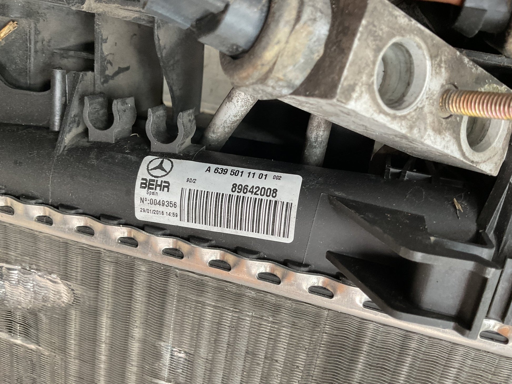 Panel Frontal Mercedes W639 - A6395011101