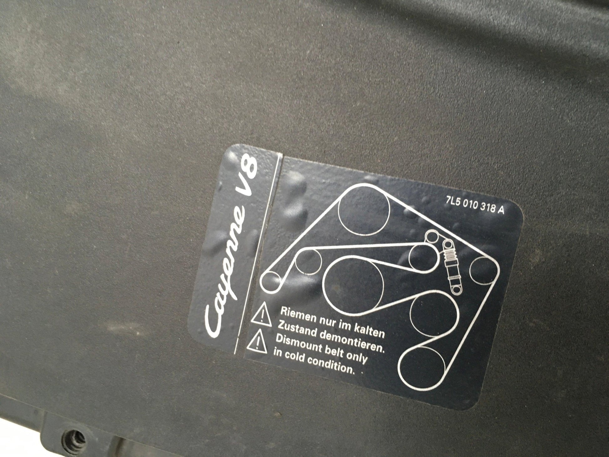 Panel frontal Porsche Cayenne 955 - 7L0907341A