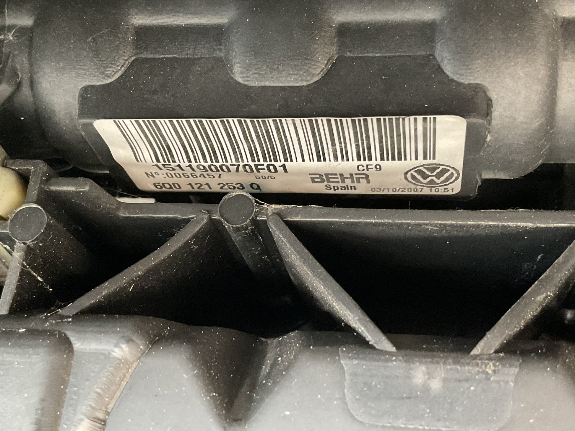 Panel Frontal Seat Ibiza 2002 - 2008 - 6L0805588