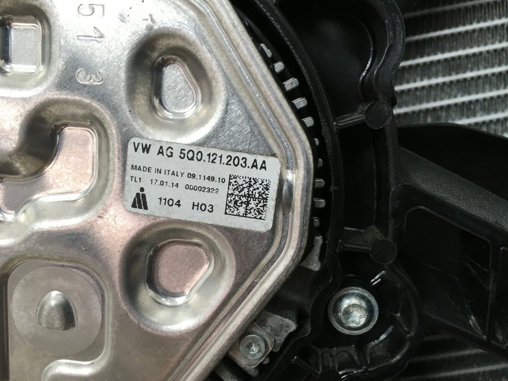 Panel Frontal VW Golf VII - 5G0805588