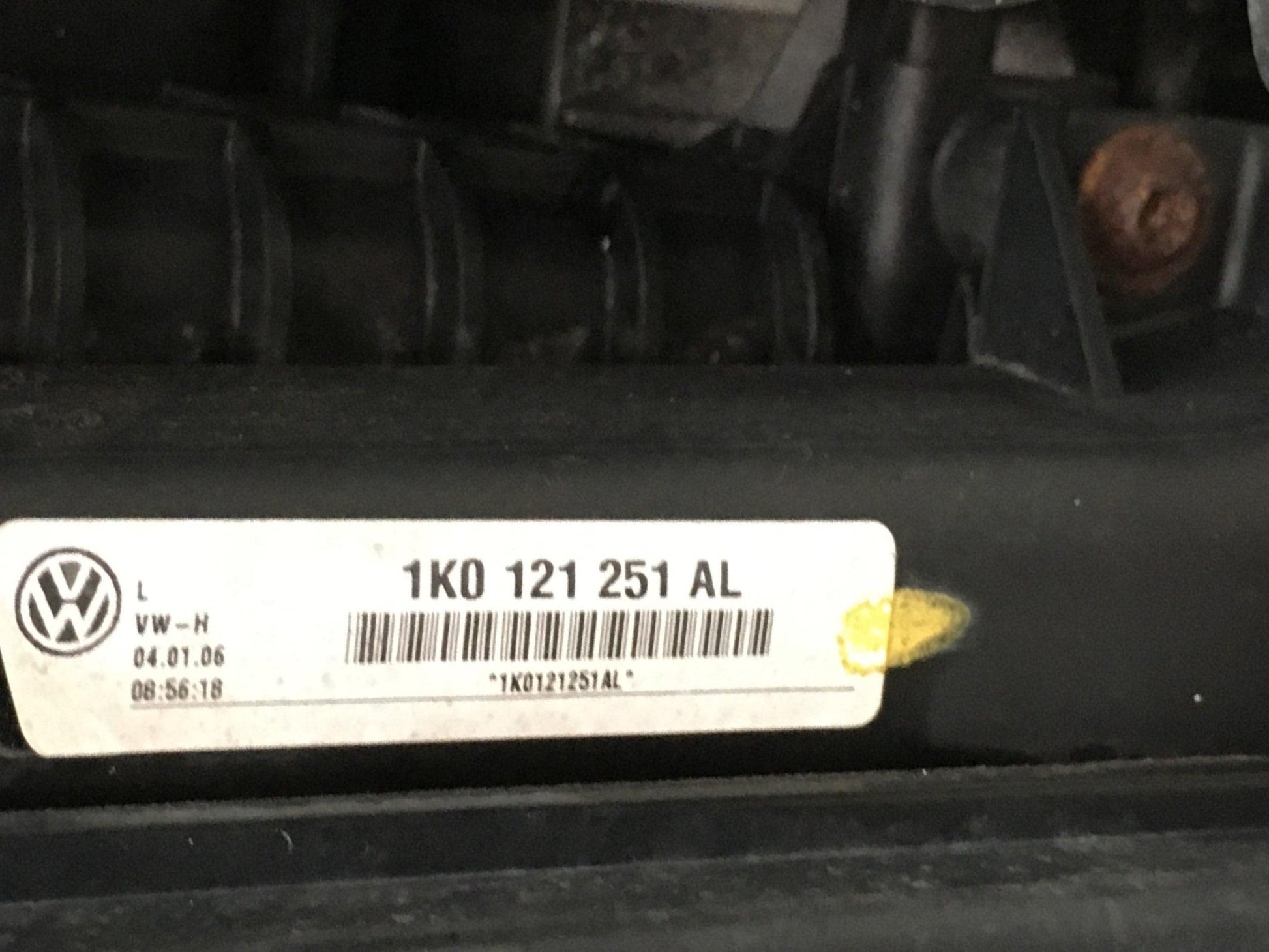 Panel frontal VW Touran 1T 1T0805303A - 1K0010328J_