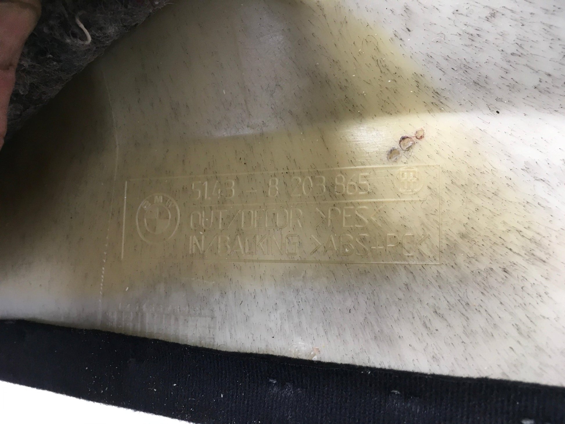 Panel inferior izq BMW X5 E53 - 8203865