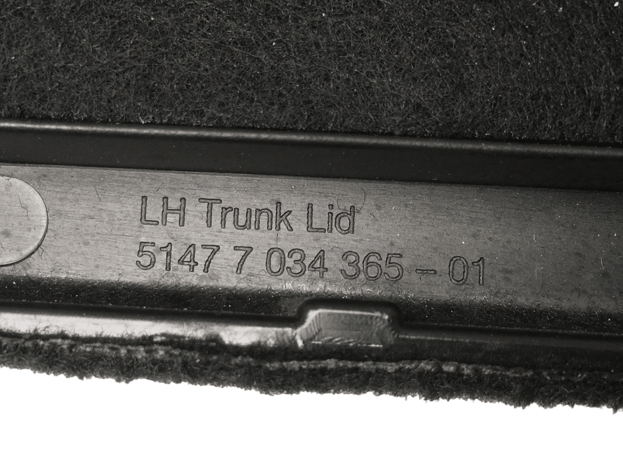 Panel maletero BMW X5 E53 - 77320110