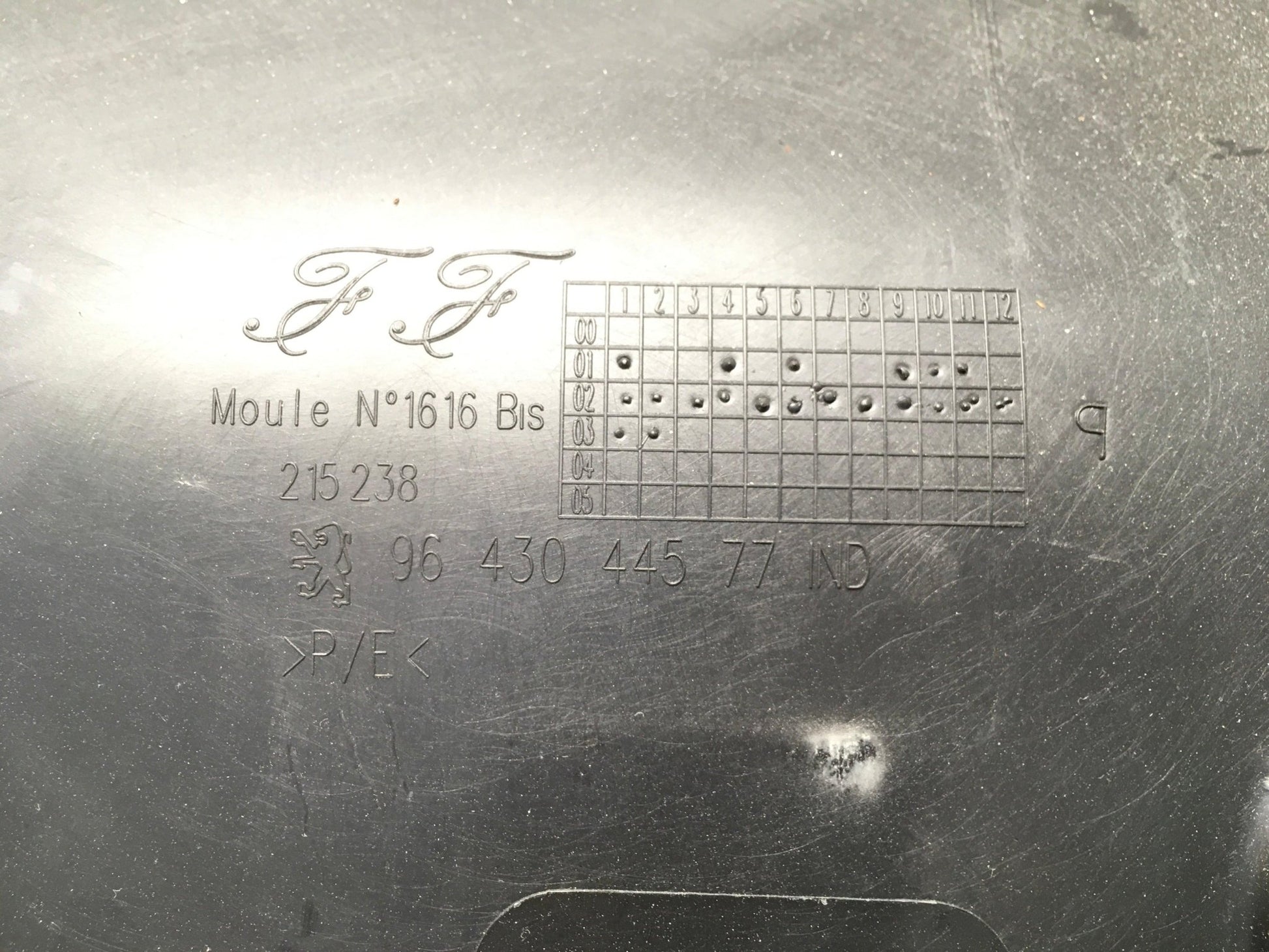 Panel Porton trasero Peugeot 307 - 9643044577